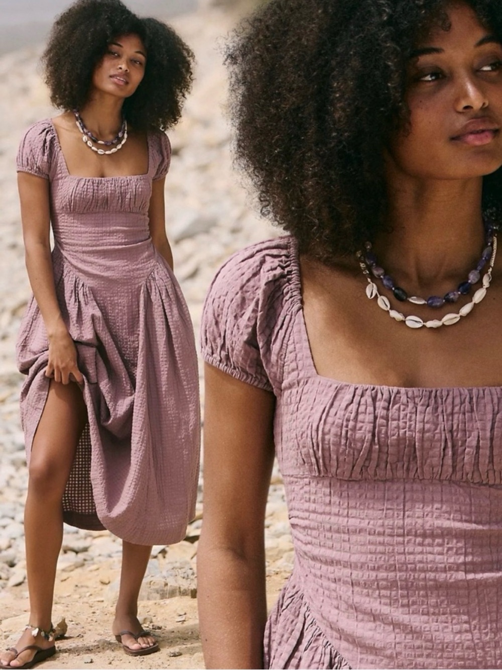 NWOT Free people Ciara midi dress - Picture 2 of 7